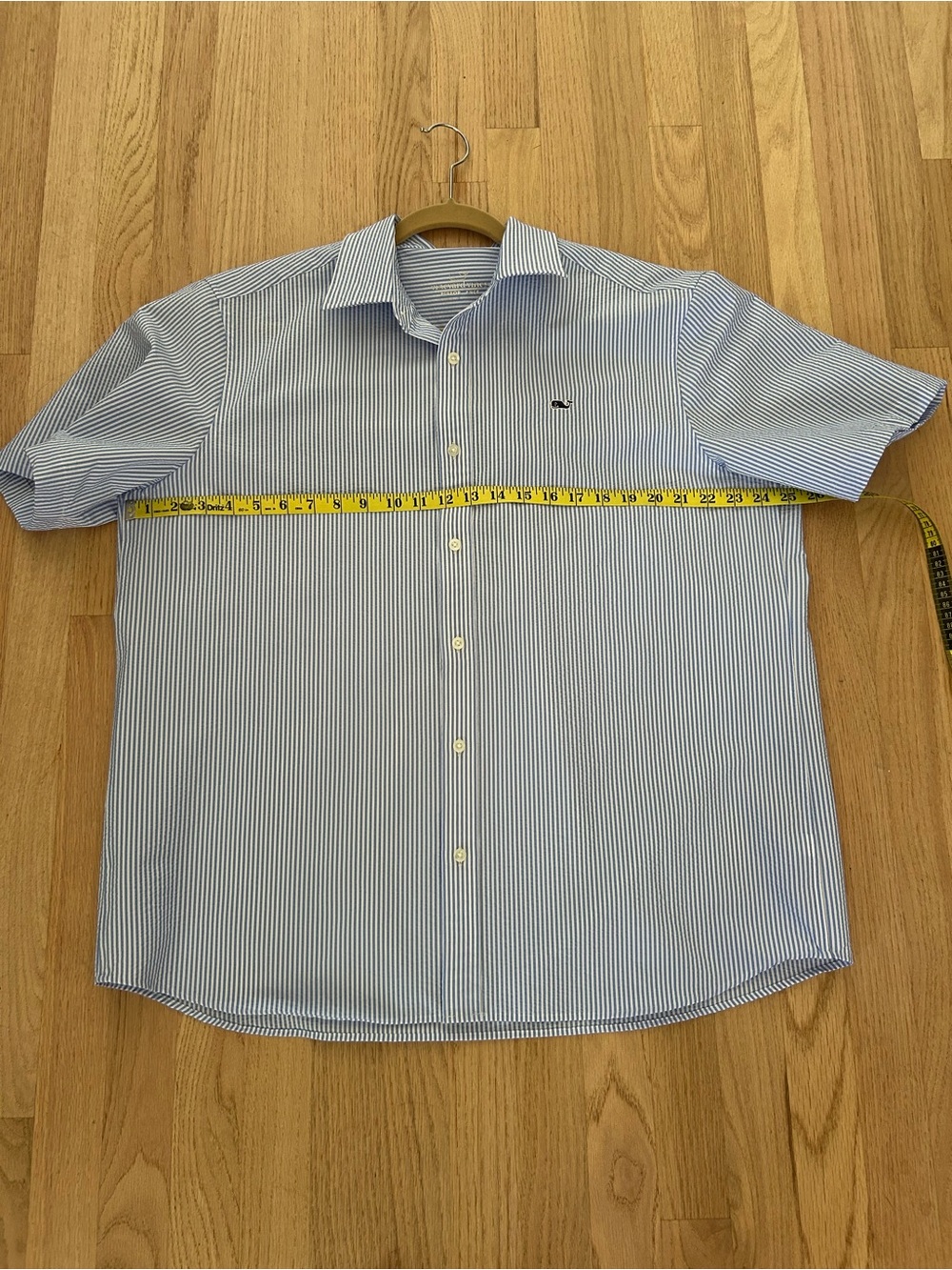 Vineyard Vines Men's Short Sleeve Seersucker Button Down XL - Picture 7 of 8